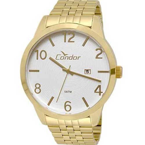 Relógio Masculino Dourado Condor Co2115wm/4b