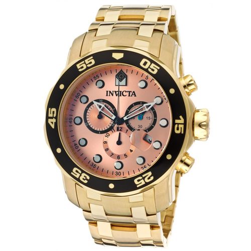 Relógio Masculino Dourado Pro Diver 80063