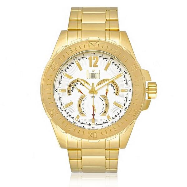 Relógio Masculino Dumont Du6p29abt/4K Dourado