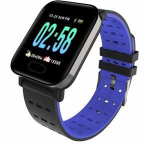 Relógio Masculino e Feminino Smartwatch A6 Android e IOS Prata