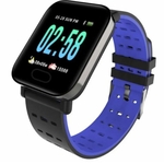 Relógio masculino e Feminino Smartwatch A6 Android e IOS Prata
