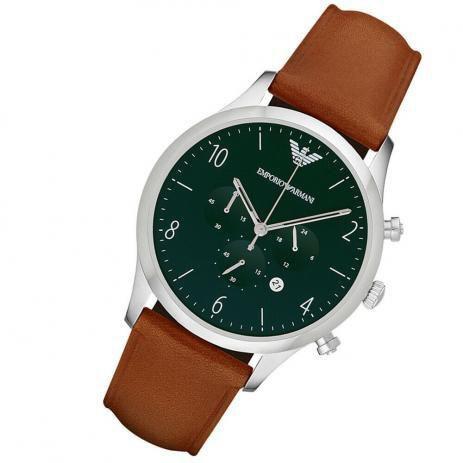 Relógio Masculino Emporio Armani Ar1941 Couro