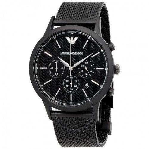 Relógio Masculino Emporio Armani Ar2498 Aço Preto 43mm