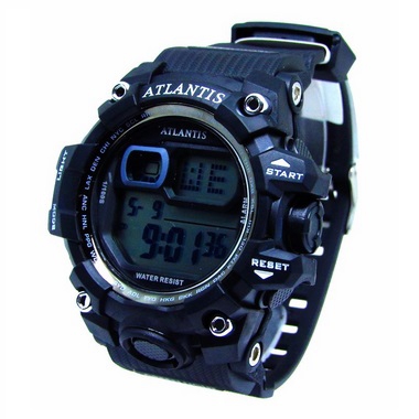 Relogio Masculino Esportivo Atlantis G5542 Preto