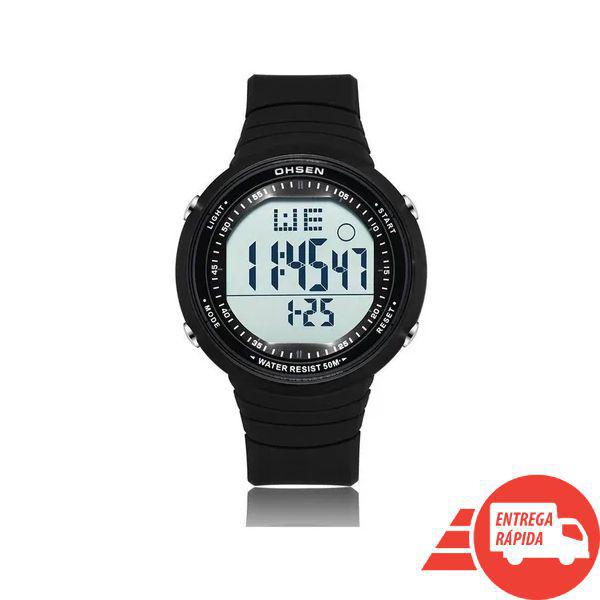 Relógio Masculino Esportivo Digital Militar Prova D'água 1812 Modelo - Skmei