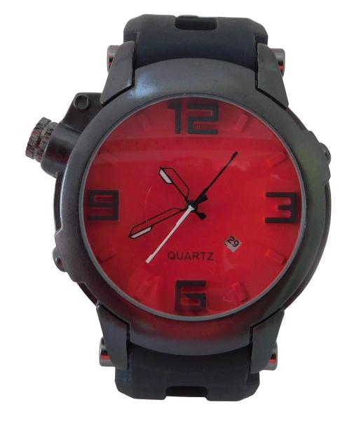Relógio Masculino Esportivo Super Resistente com Calendário Borracha - Tittanium