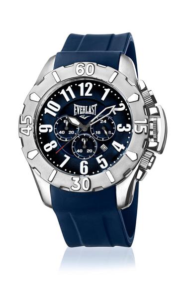 Relógio Masculino Everlast E2541 48mm Silicone Azul