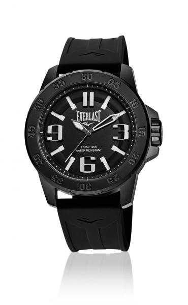 Relógio Masculino Everlast Esporte E696 47mm Silicone Preto