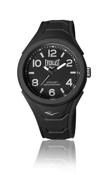 Relógio Masculino Everlast EsporteE705 45mm Silicone Preto