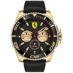 Relógio Masculino Ferrari 0830419 Prova D` Água / Pulseira de Couro