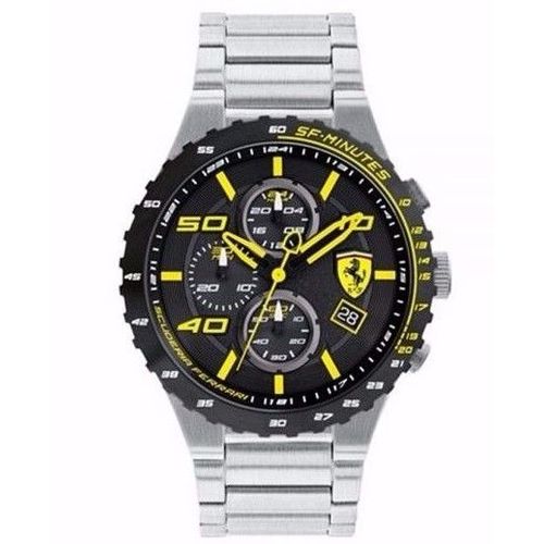 Relógio Masculino Ferrari 0830362 Prova D' Água