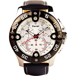 Relógio Masculino Ferrari FB002-S Esportivo Analógico Cronógrafo Caixa 5cm