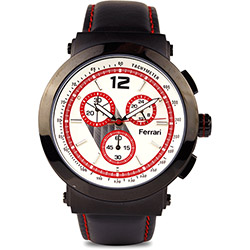 Relógio Masculino Ferrari FB007-B Esportivo Analógico Cronógrafo Caixa 5cm