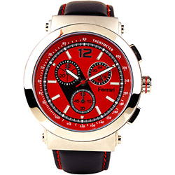 Relógio Masculino Ferrari FB007-V Esportivo Analógico Cronógrafo Caixa 5cm