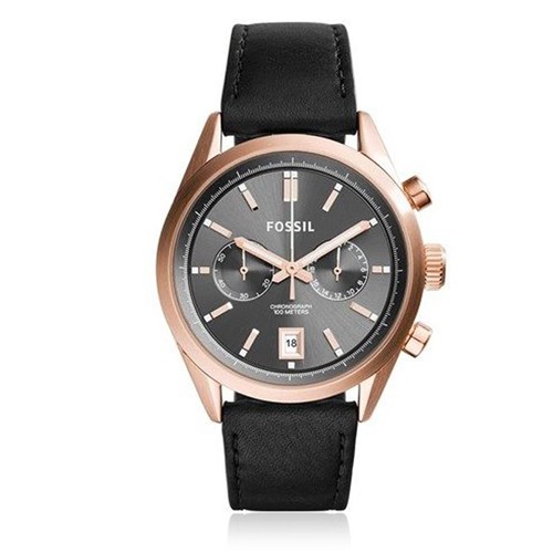 Relógio Masculino Fossil Analógico Ch2991/0Cn Couro