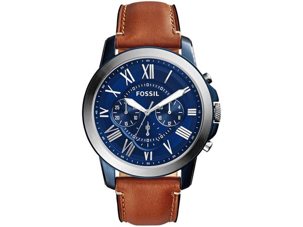 Relógio Masculino Fossil Analógico Grant - FS5151/0AN Marrom