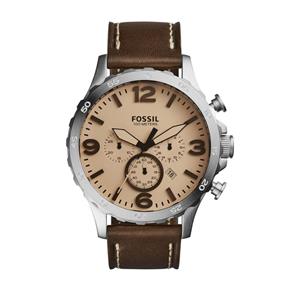 Relógio Masculino Fossil Analógico JR1512/0NX 50mm Couro