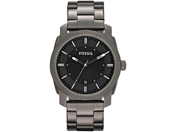 Relógio Masculino Fossil Analógico Machine - FS4774/1KN Grafite