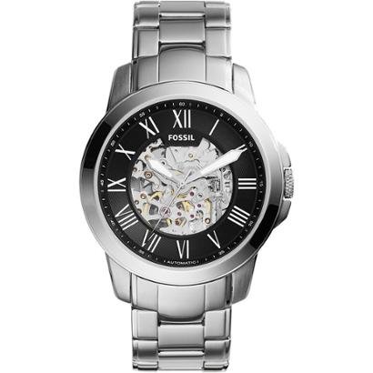 Relógio Masculino Fossil Automático ME3103/1PN 43mm Pulseira Aço Prata