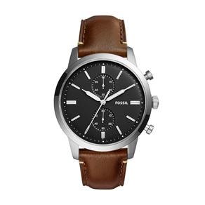 Relógio Masculino Fossil FS5280/0PN 44mm Couro