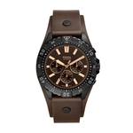Relógio Masculino Fossil Garret FS5626/0PN 44mm Couro Marrom