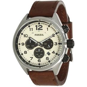 Relógio Masculino Fossil Modelo CH2835 Pulseira em Couro / a Prova D' Água