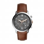 Relógio Masculino Fossil Neutra Chrono Marrom FS5408/0MN