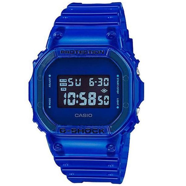 Relógio Masculino G-Shock Digital DW-5600SB-2DR - Azul - Casio