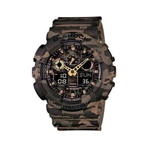 Relógio Masculino G-shock Ga-100cm-5adr Camuflado - Casio