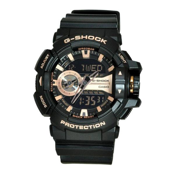 Relógio Masculino G-Shock GA-400GB-1A4DR Pulseira Preta - Casio