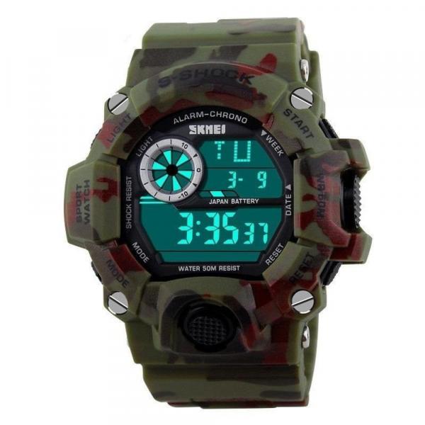 Relógio Masculino G Shock Skmei 1019 Militar Digital