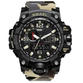 Relógio Masculino G-shock Smael 1545 Prova D`água Camuflado