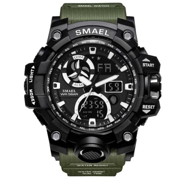 Relógio Masculino G-Shock Smael 1545C Militar - Verde