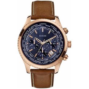 Relógio Masculino Guess Modelo U0500G1 Pulseira em Couro