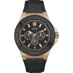 Relógio Masculino Guess Multifunção com Pulseira de Couro