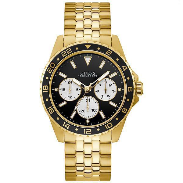 Relógio Masculino Guess W1107G4 - Dourado/Preto