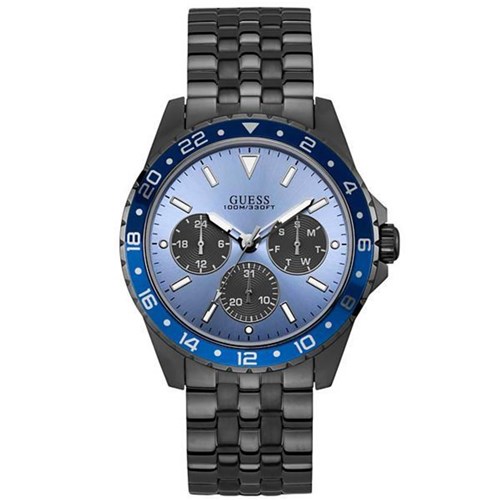 Relógio Masculino Guess W1107g5 - Cinza/Azul