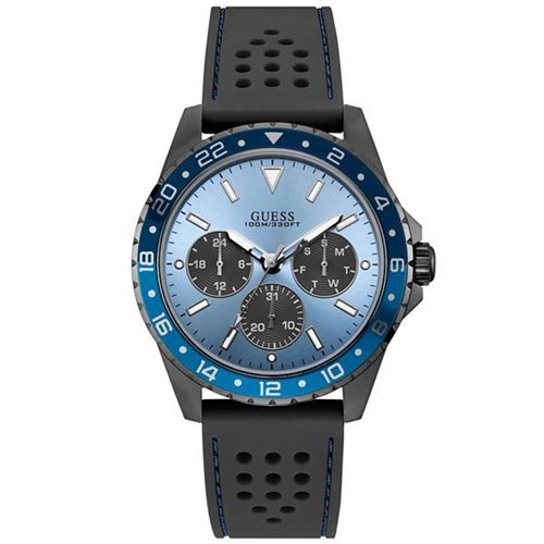 Relógio Masculino Guess W1108g6 - Cinza/Azul