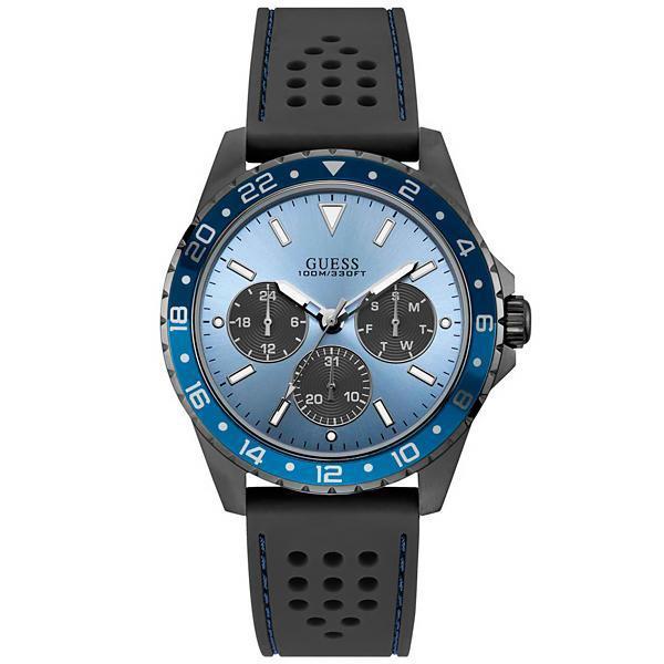 Relógio Masculino Guess W1108g6 - Cinza/Azul