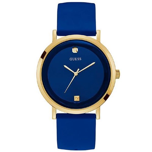 Relógio Masculino Guess W1264g3 - Azul/Dourado