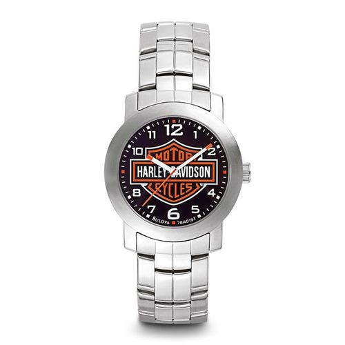 Relógio Masculino Harley-davidson By Bulova Modelo 76a019 - a Prova D' Água