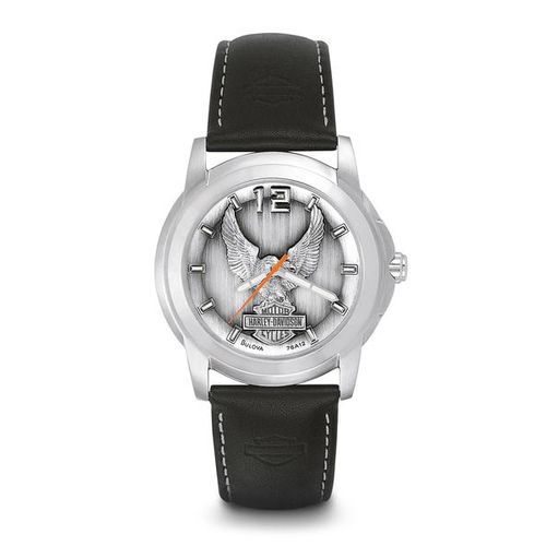 Relógio Masculino Harley-davidson By Bulova Modelo 76a12 - a Prova D' Água