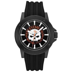 Relógio Masculino Harley-Davidson By Bulova Modelo 78A115 - a Prova D' Água