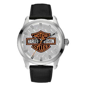 Relógio Masculino Harley-Davidson Modelo 76A145 - a Prova D' Água