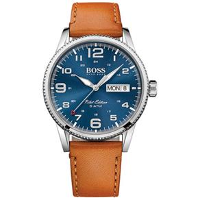 Rel?gio Masculino Hugo Boss 44mm Modelo 1513331 - Pulseira em Couro