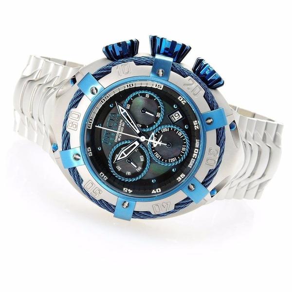 Relógio Masculino Invicta Bolt 21357 Prata e Azul