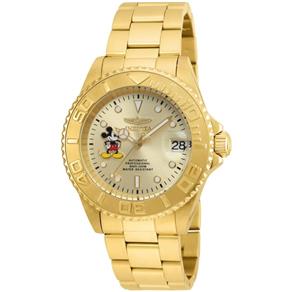 Relógio Masculino Invicta Edição Disney Modelo 22779 - Pulseira em Couro / a Prova D' Água