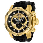 Relógio Masculino Invicta Modelo 20443 Venom Dourado, Preto - a Prova D'água