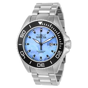 Relógio Masculino Invicta Modelo 23067 Pro Diver Platinum - a Prova D`água