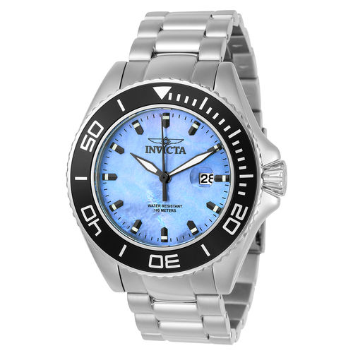 Relógio Masculino Invicta Modelo 23067 Pro Diver Platinum - a Prova D'água